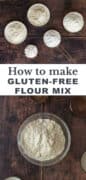 Cómo hacer pin de mezcla de harina sin gluten