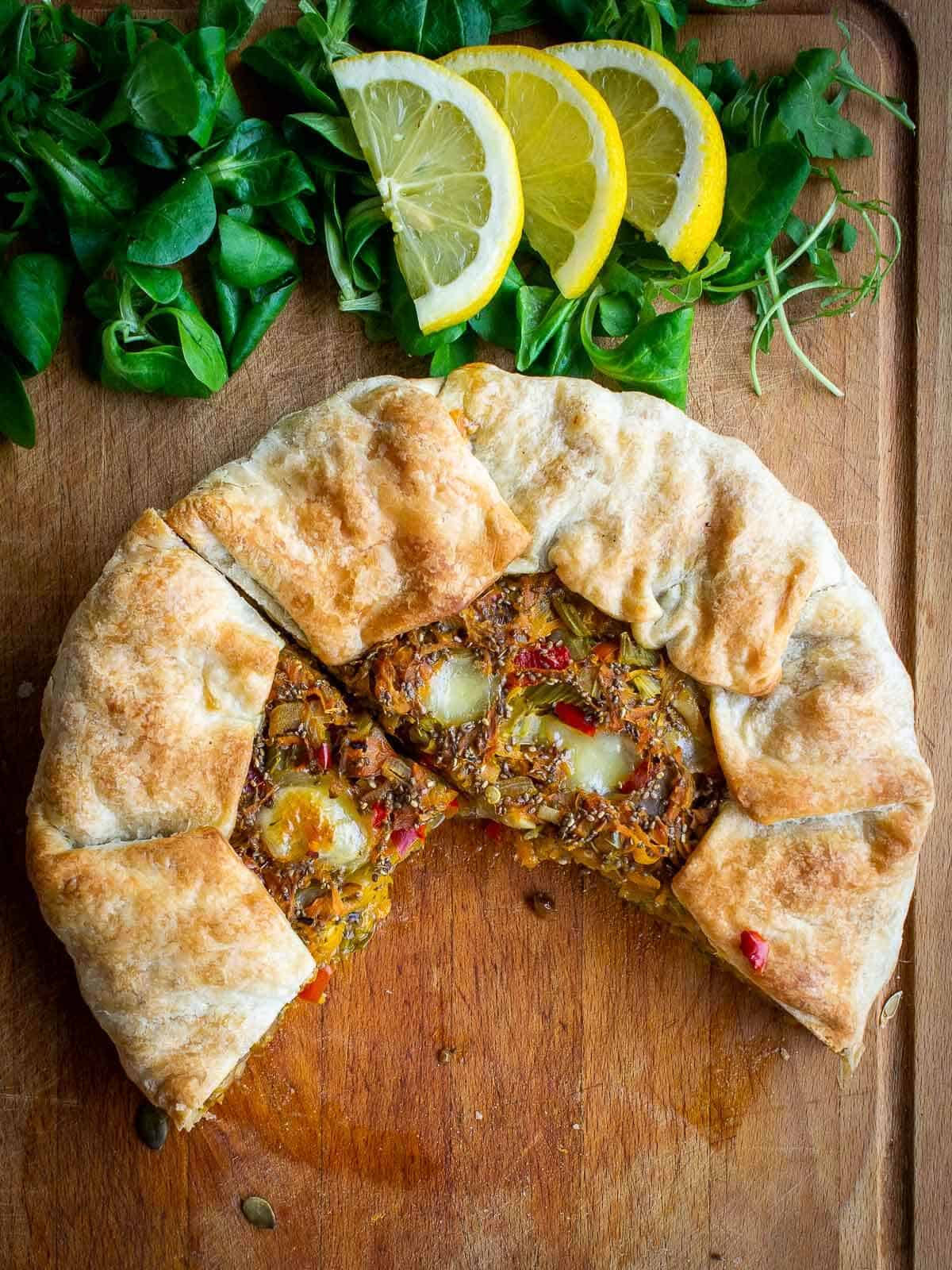 vegetable tart