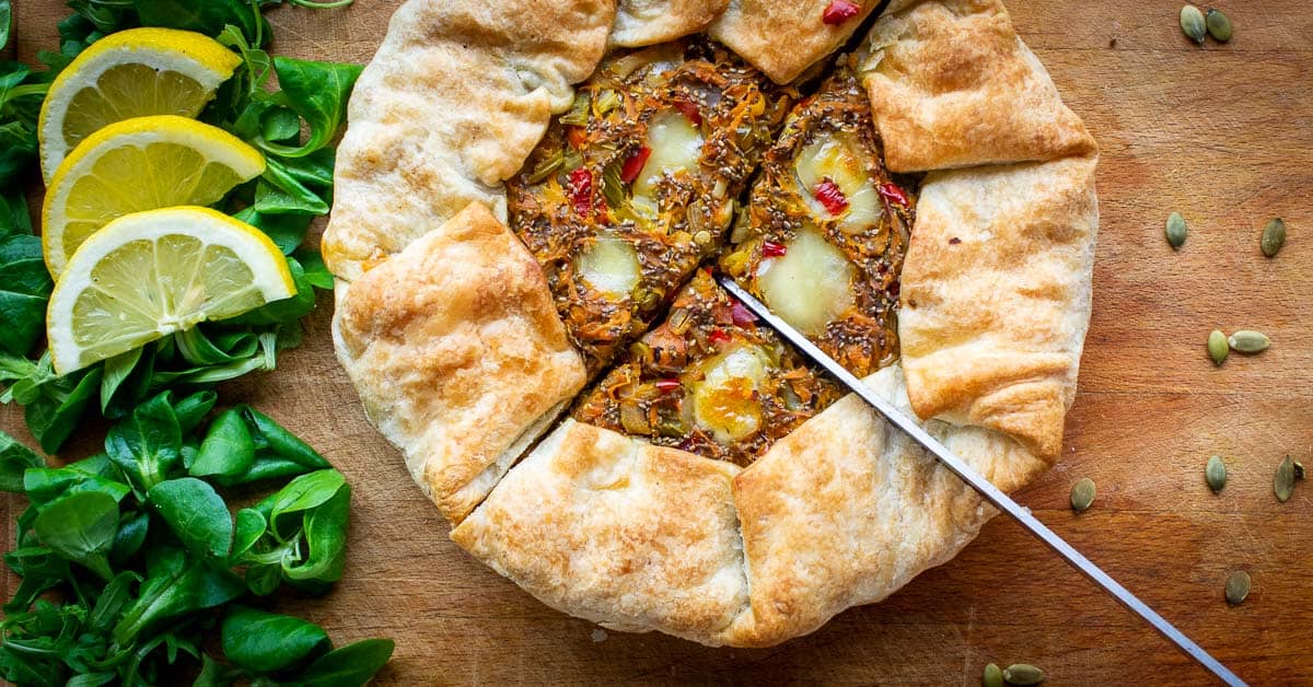 Savory Carrot Tart