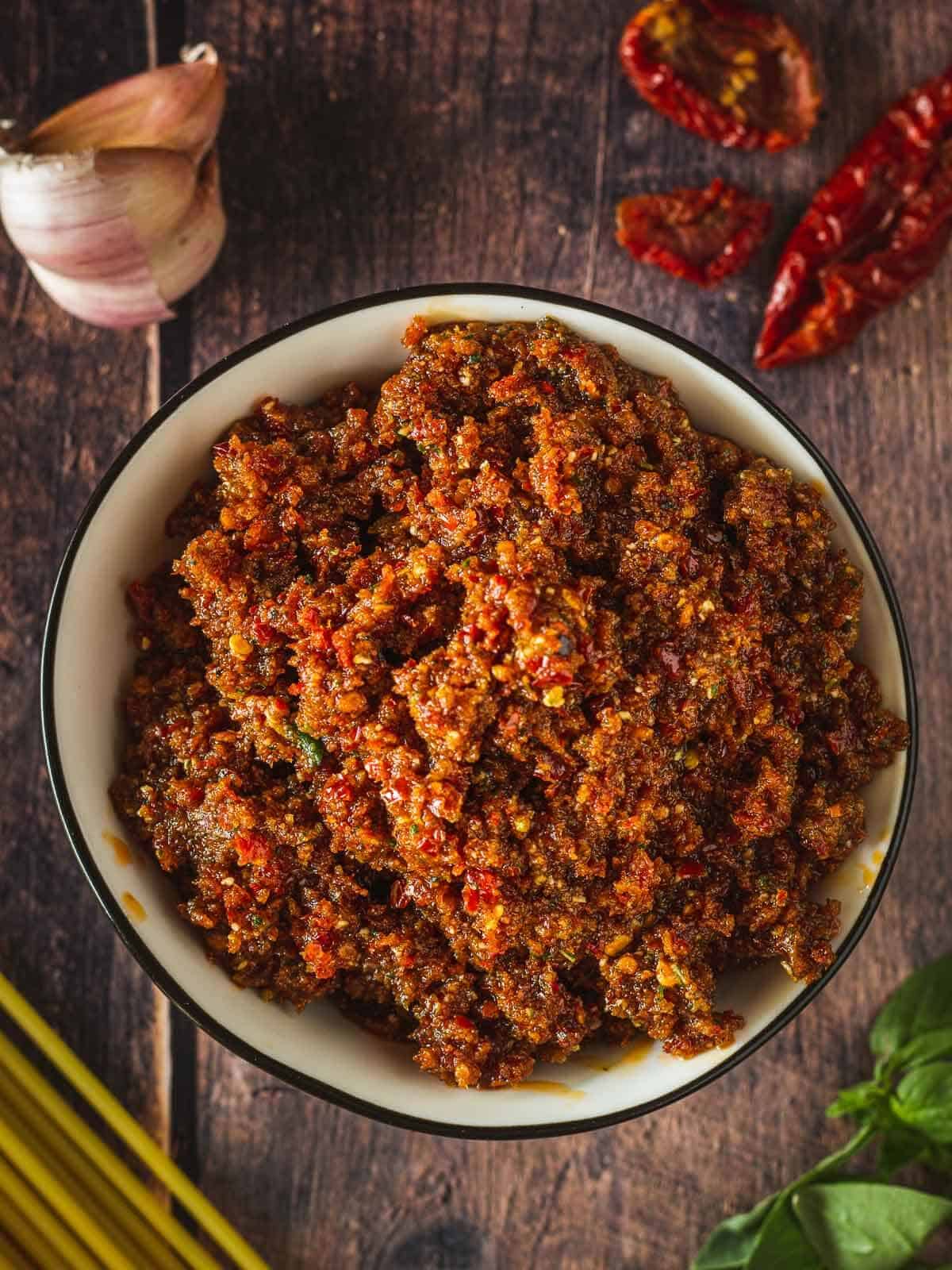 sun-dried tomato pesto pasta