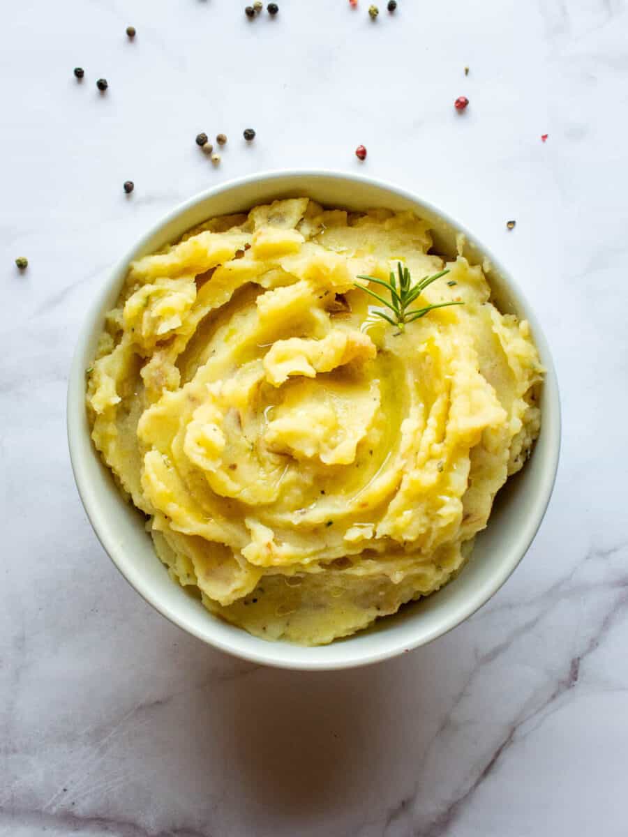 Truffle Mashed Potatoes Our Plant Based World 