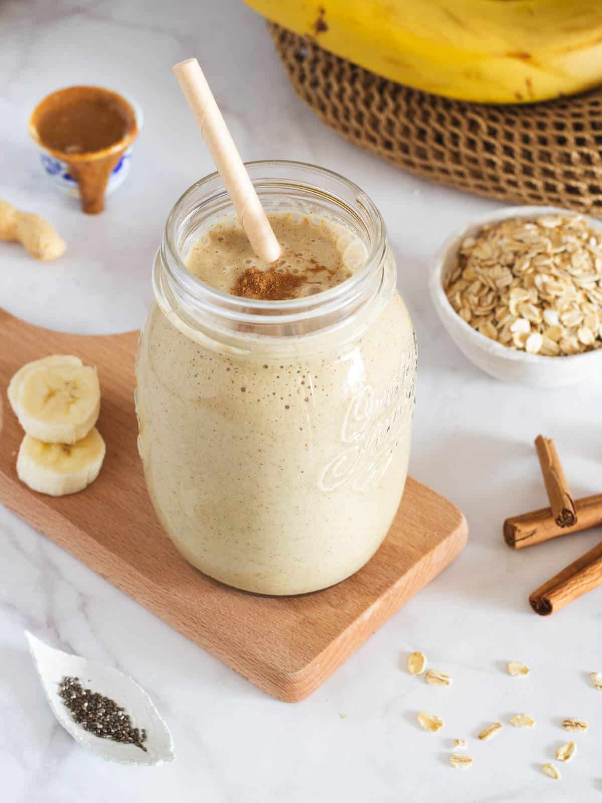 Batido de Leche de Avena (Vegano + SG)