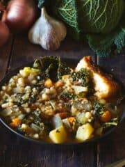 white bean soup featured image