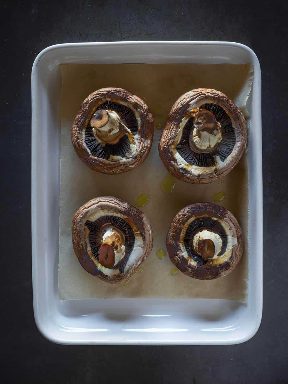 Easy Stuffed Portobello Mushroom Recipe | Our Plant-Based World