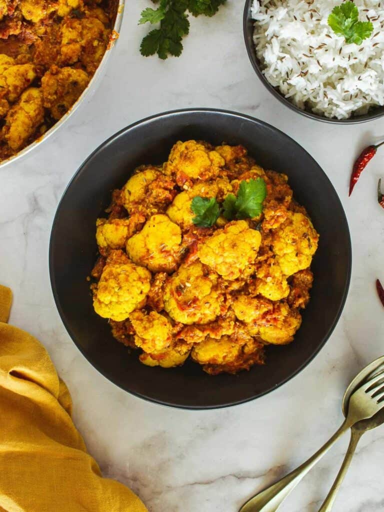 Indian Cauliflower Curry Recipe Our PlantBased World