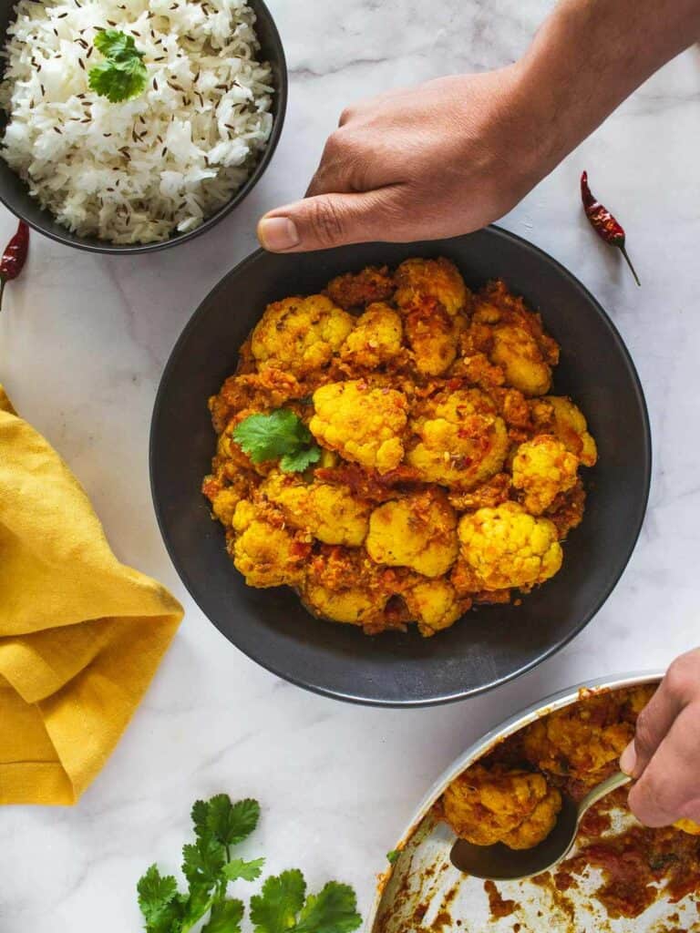 Indian Cauliflower Curry Recipe Our PlantBased World