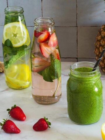 most hydrating drinks and juicing recipes for detox featured