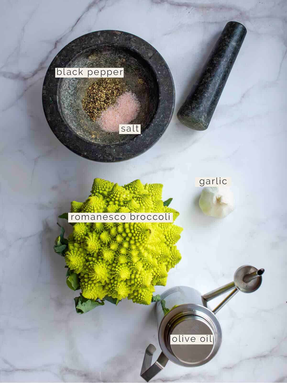 Broccoli Romanesco Ingredients