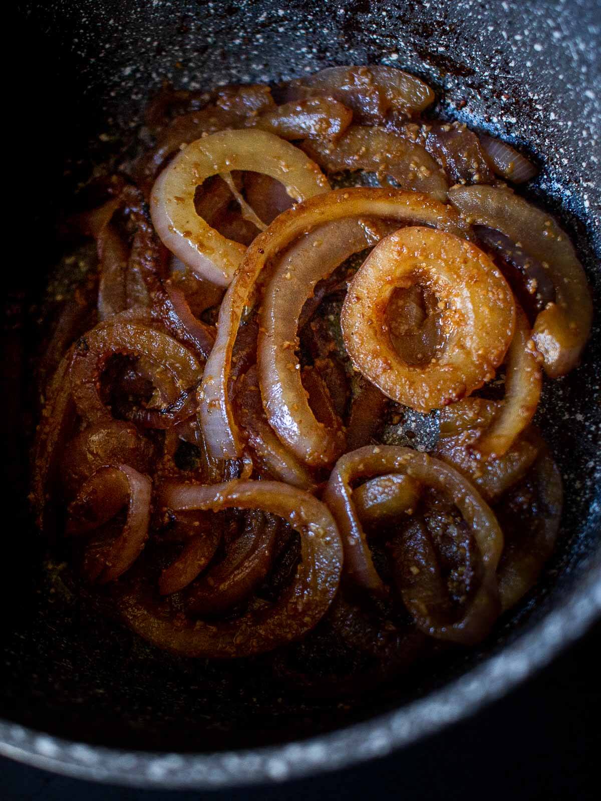 caramelized onions