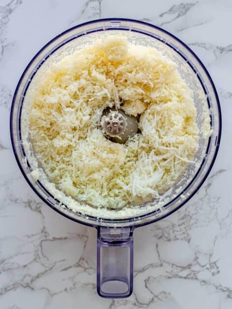 Cauliflower Rice in blender