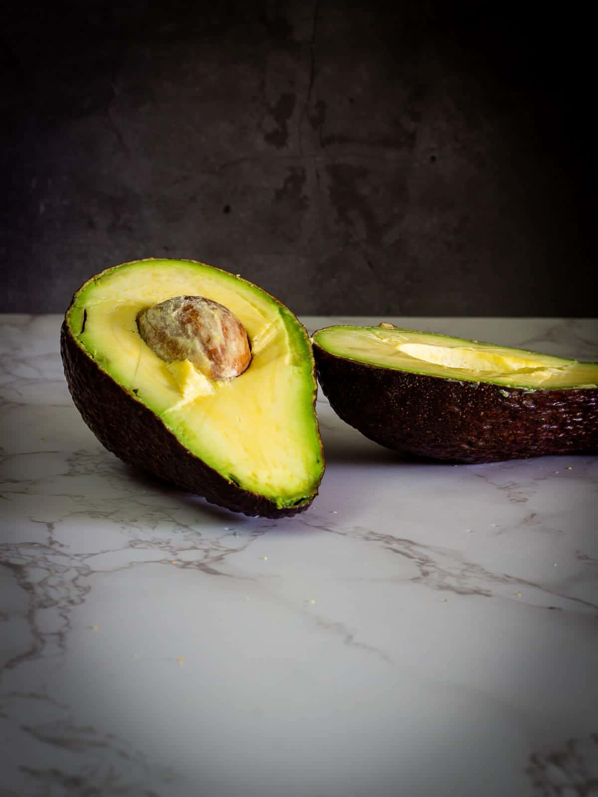 Cut avocado