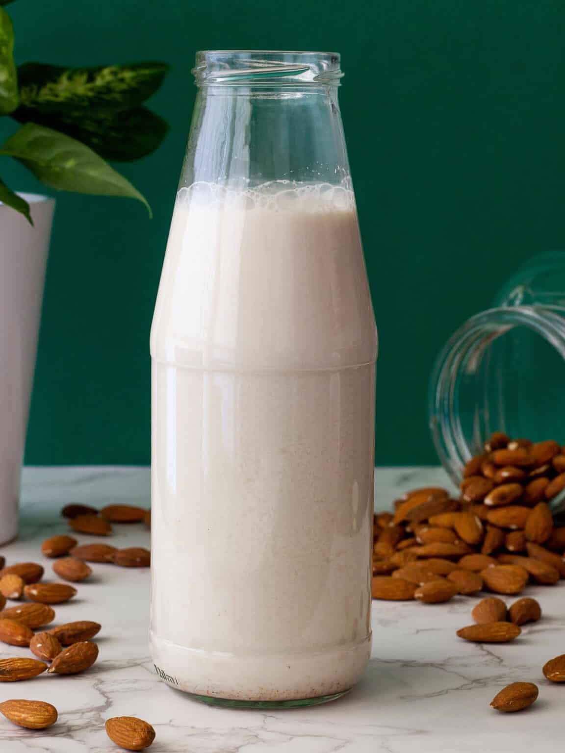 Homemade Almond Milk Our PlantBased World