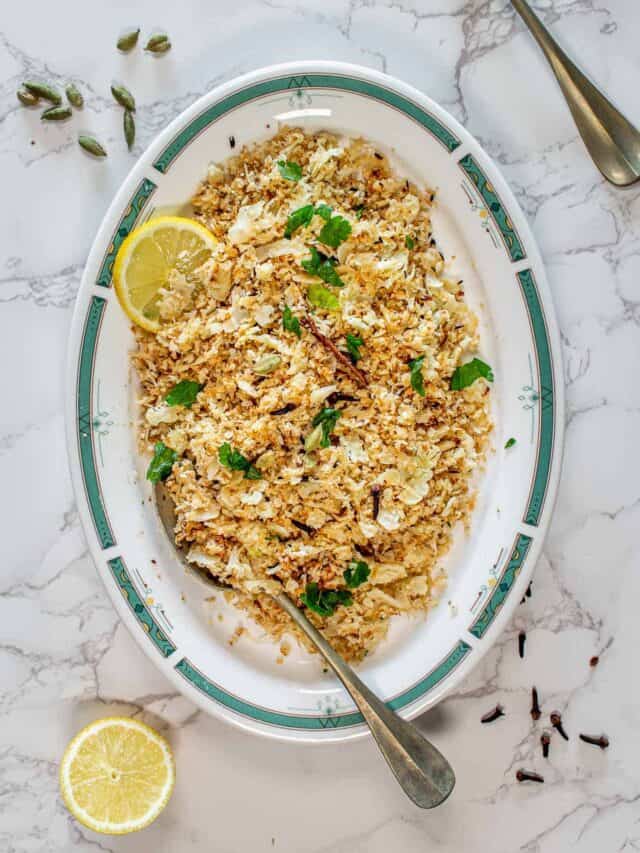 Cauliflower Rice Seasoning • Our PlantBased World