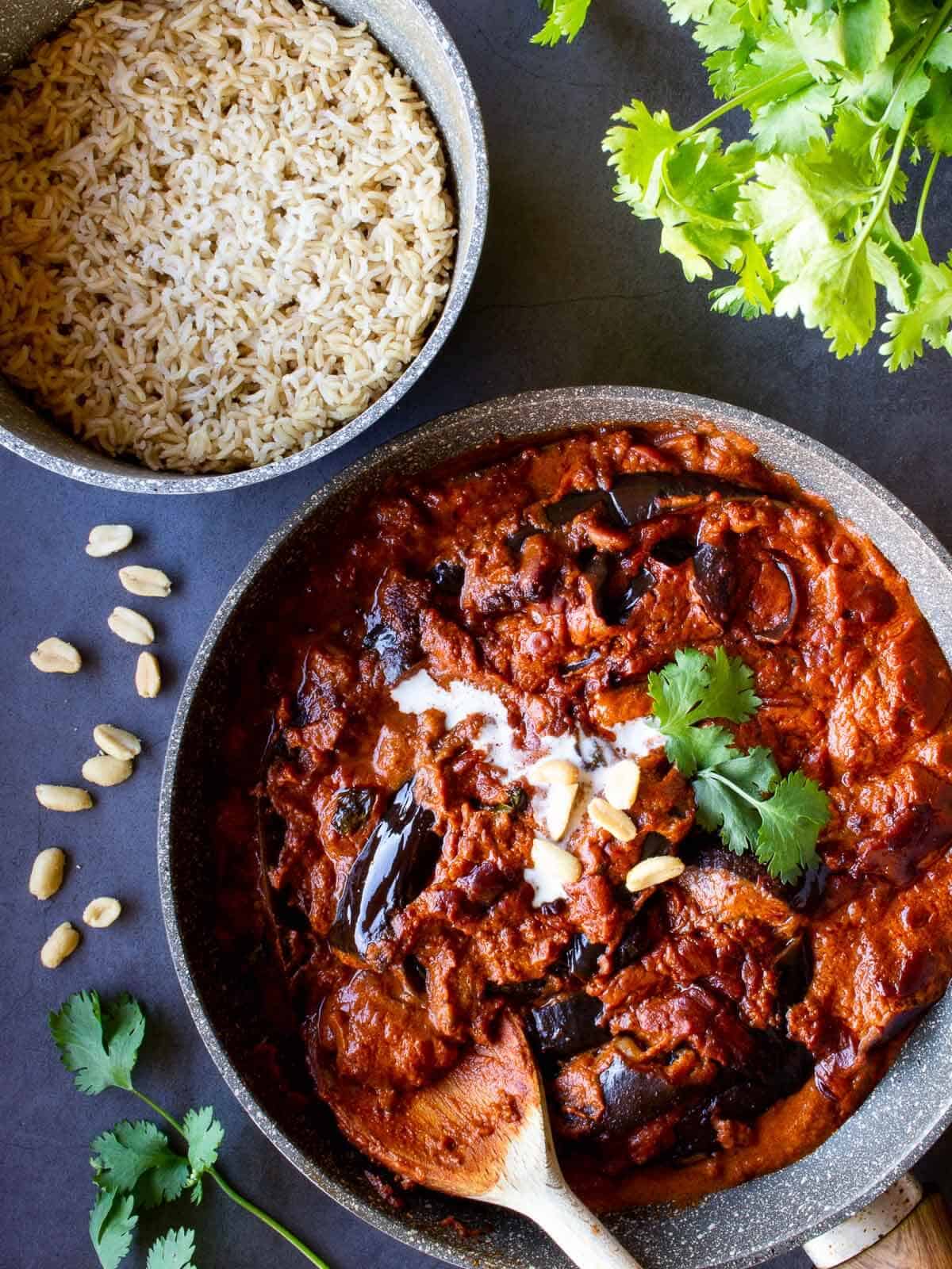 Indian Eggplant Curry