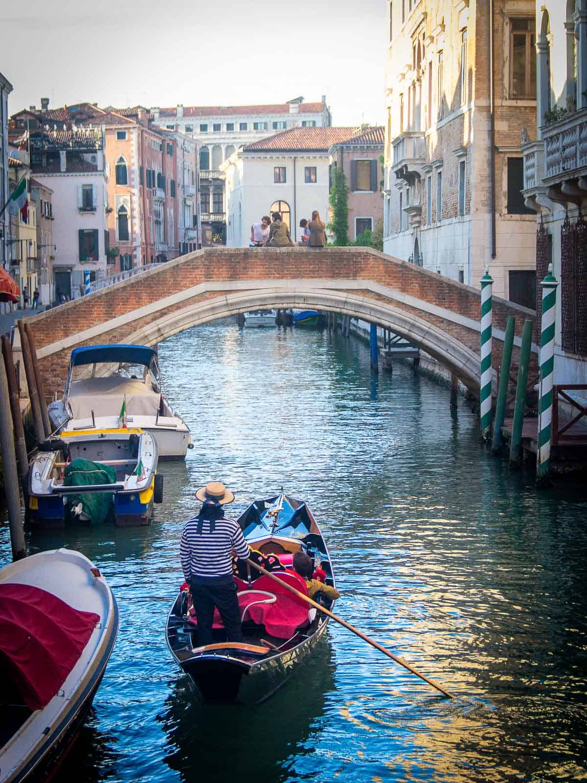 Venice Canal and Gondola