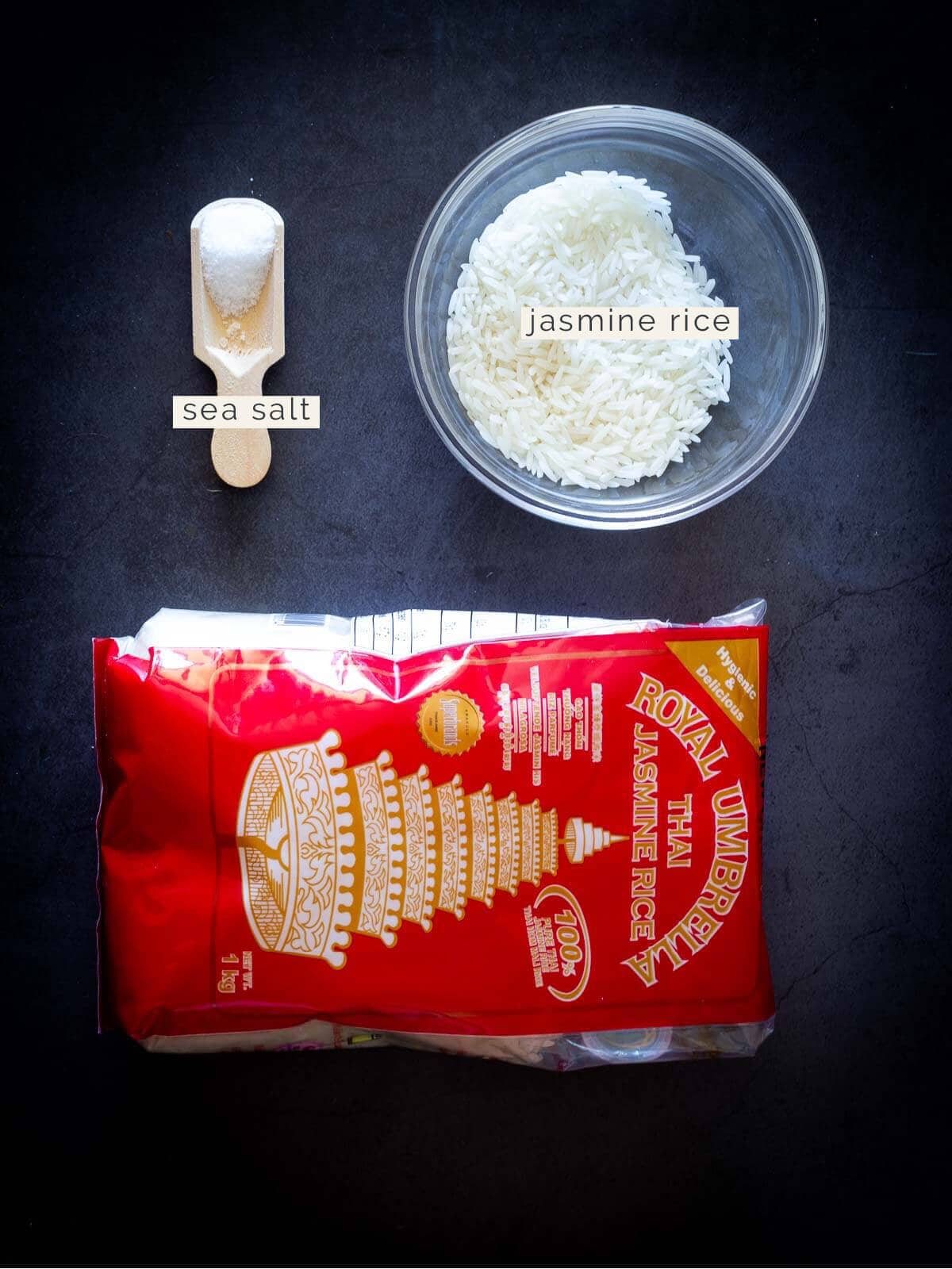 Jasmine Rice Ingredients
