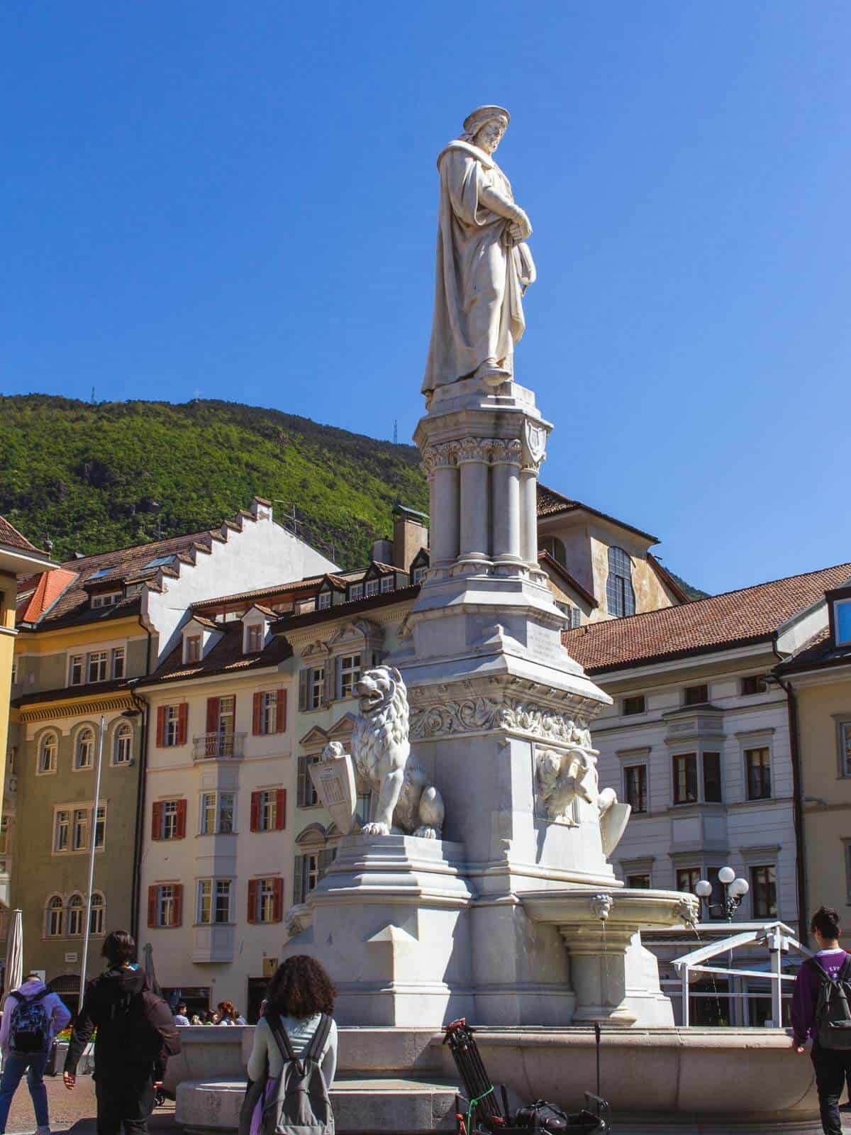 piazza Walter in Bolzano's city center
