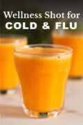 bebida para estimular el sistema inmunológico y combatir el resfriado y la gripe pin
