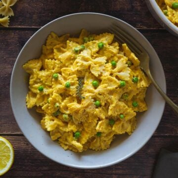 roasted butternut squash pasta featured