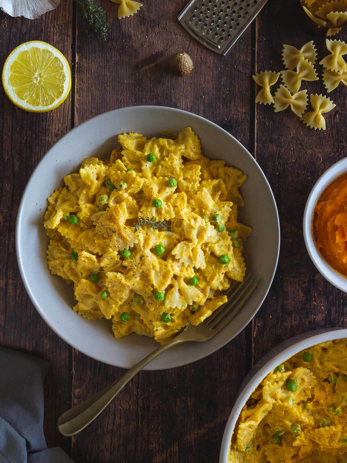 roasted butternut squash pasta sauce.