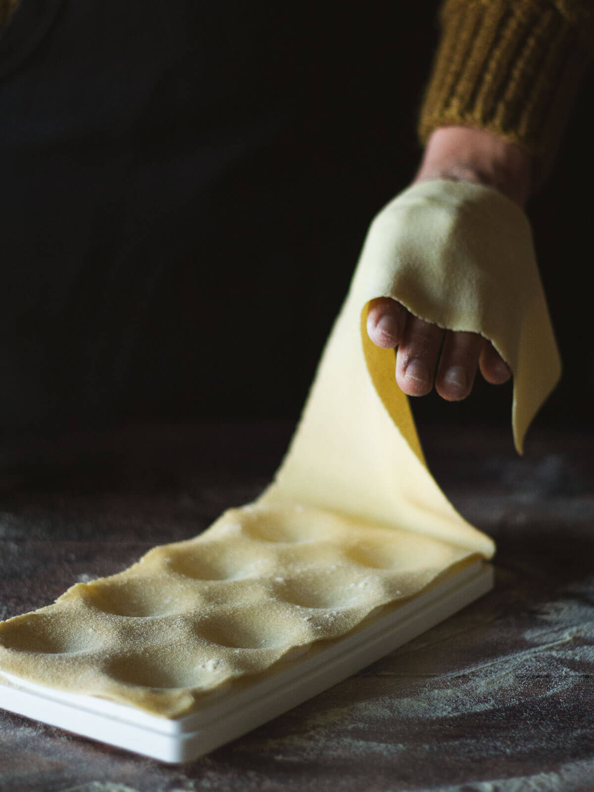 vegan ravioli dough