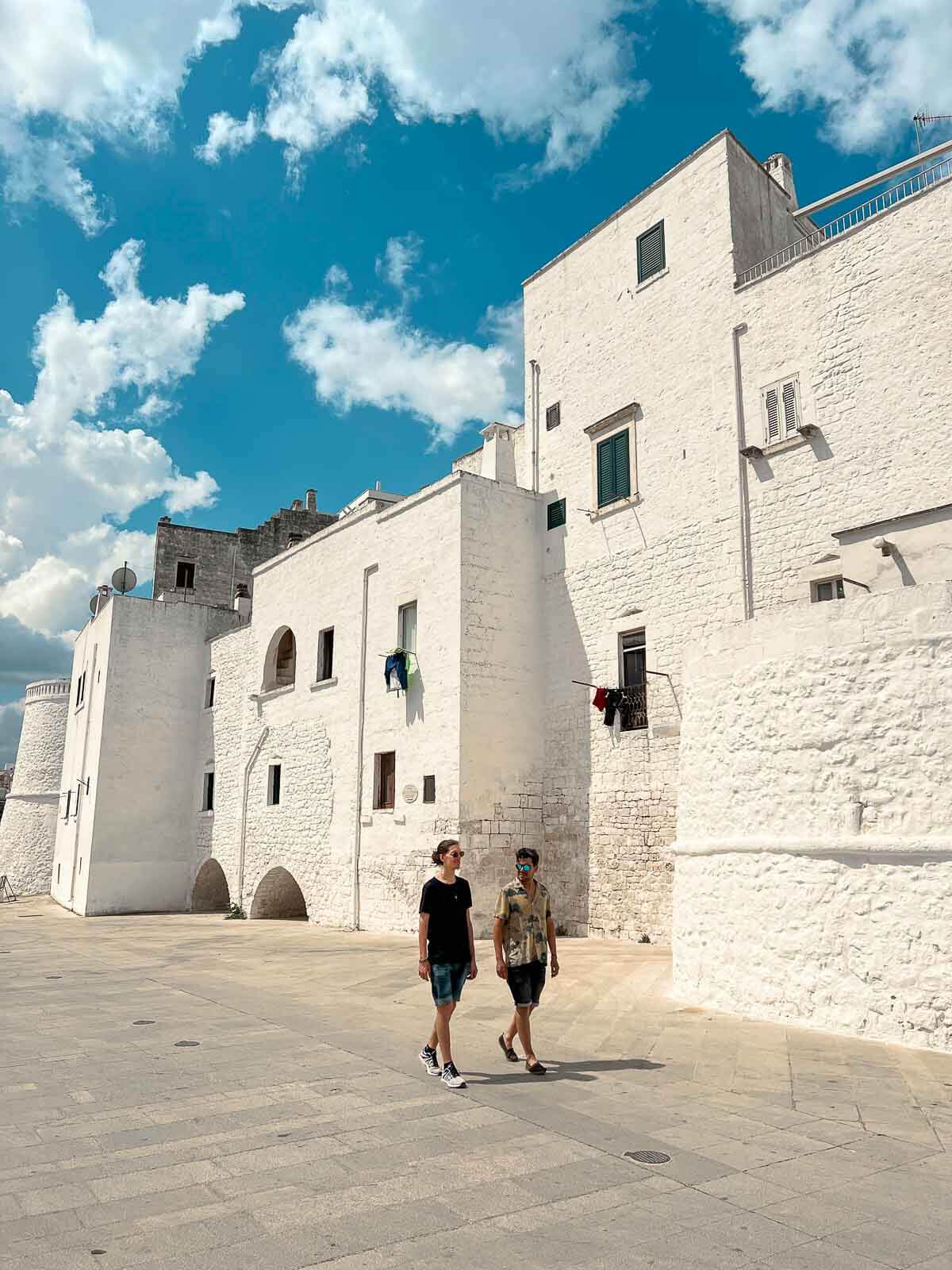 white houses in Ostuni Italy