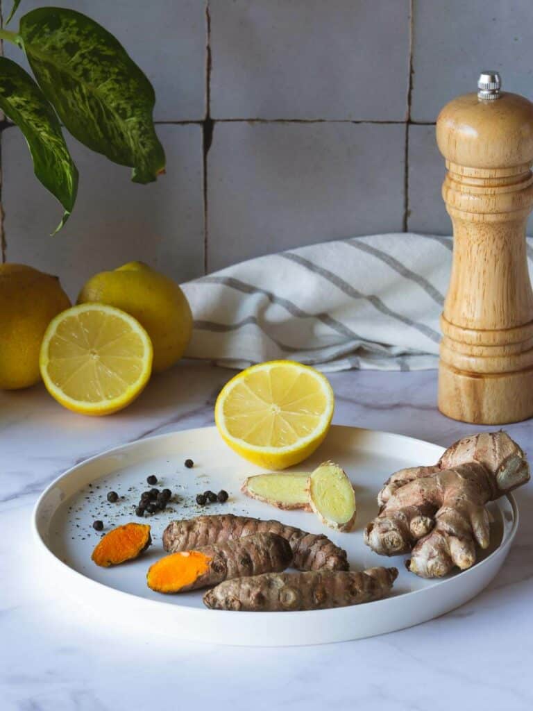 Lemon Ginger Turmeric Tea Benefits and Recipe Our PlantBased World