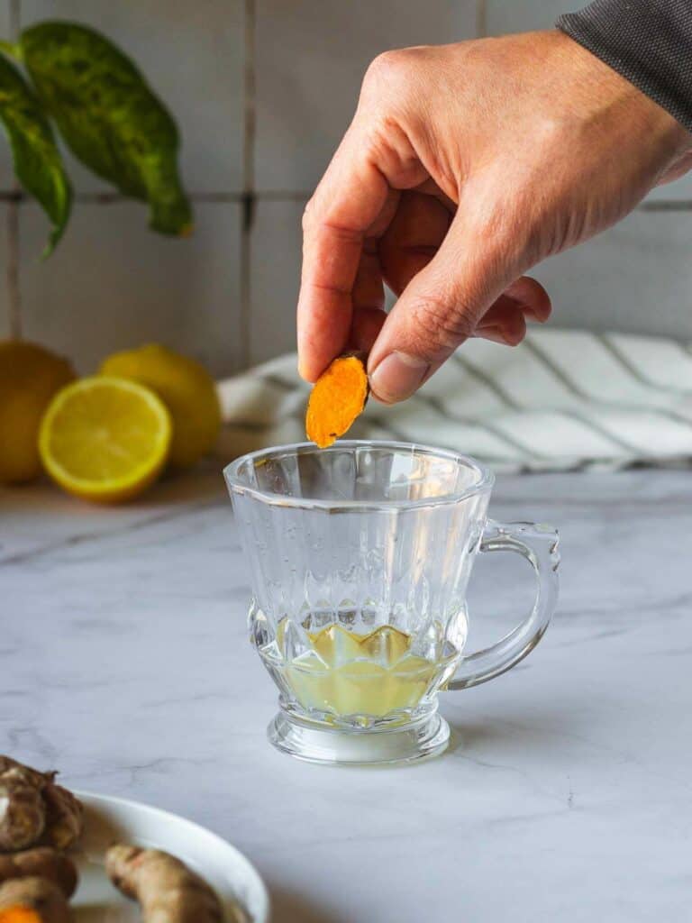 Lemon Ginger Turmeric Tea Benefits and Recipe | Our Plant-Based World