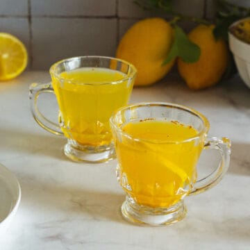 lemon ginger turmeric water featured image