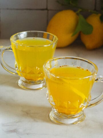 lemon ginger turmeric water featured image