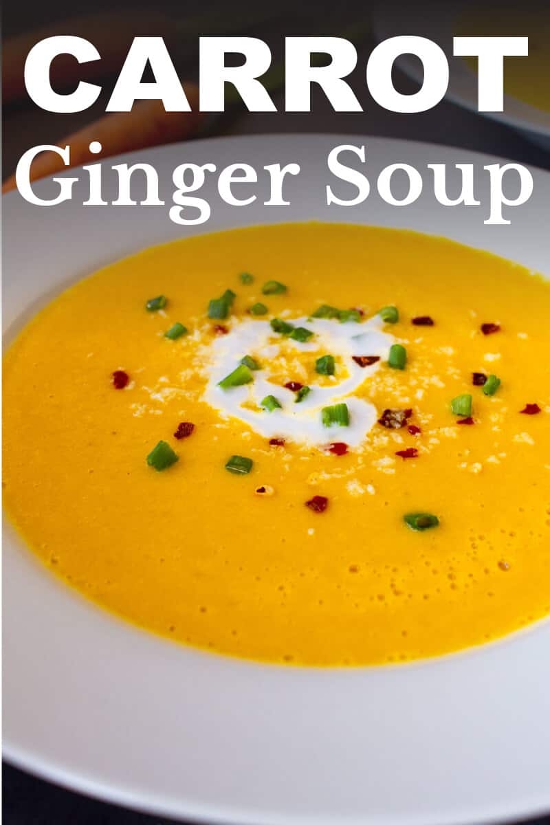 Carrot and Ginger Soup | Our Plant-Based World