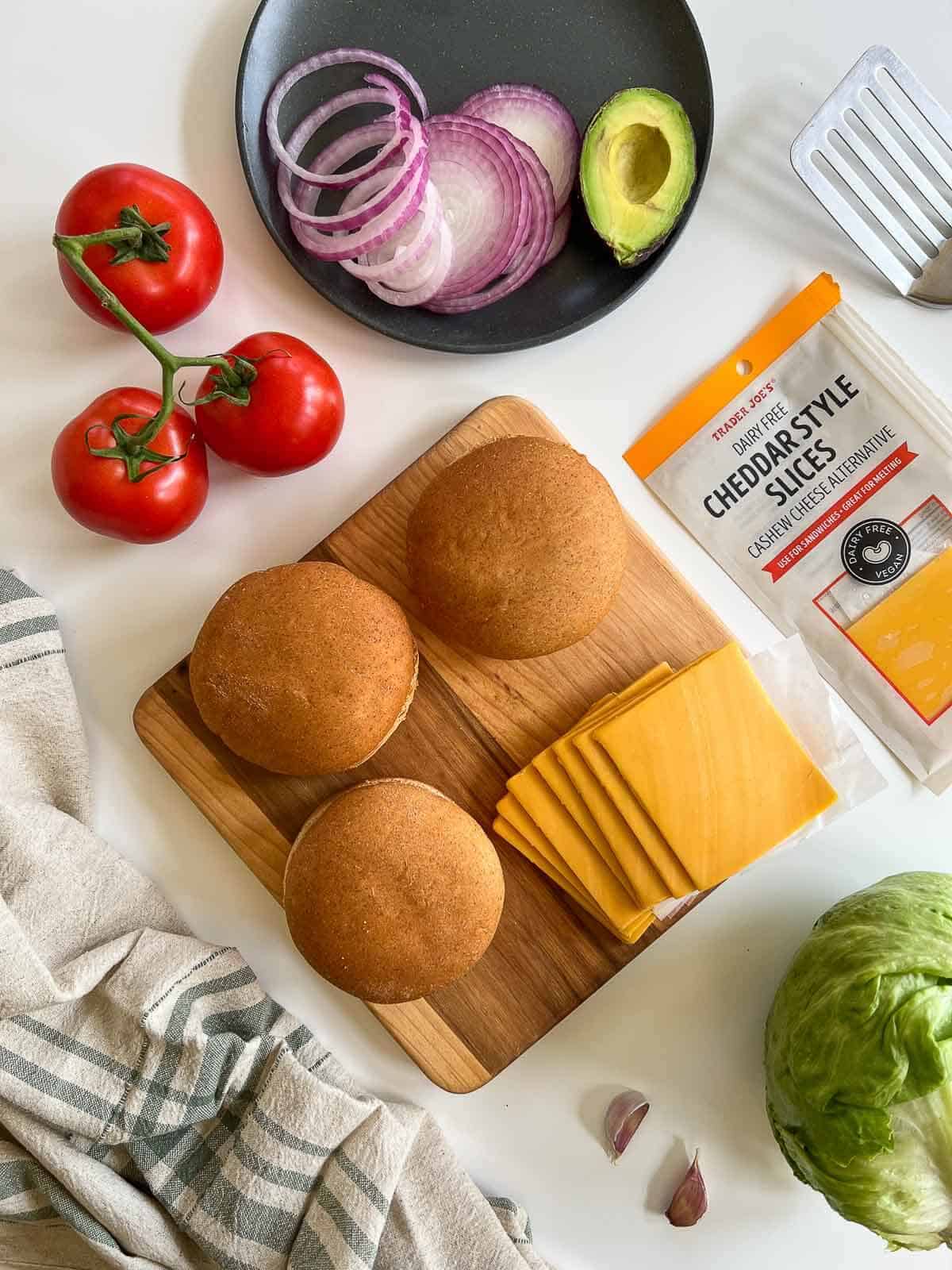 chickpea burgers add-ins