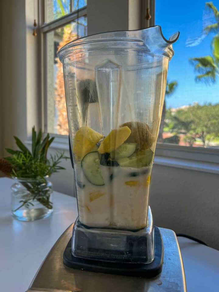 Pineapple and Cucumber Smoothie for Weight Loss Our PlantBased World
