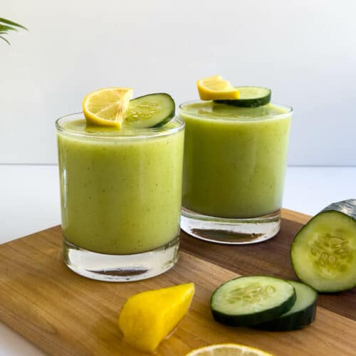 Pineapple and Cucumber Smoothie for Weight Loss Our PlantBased World