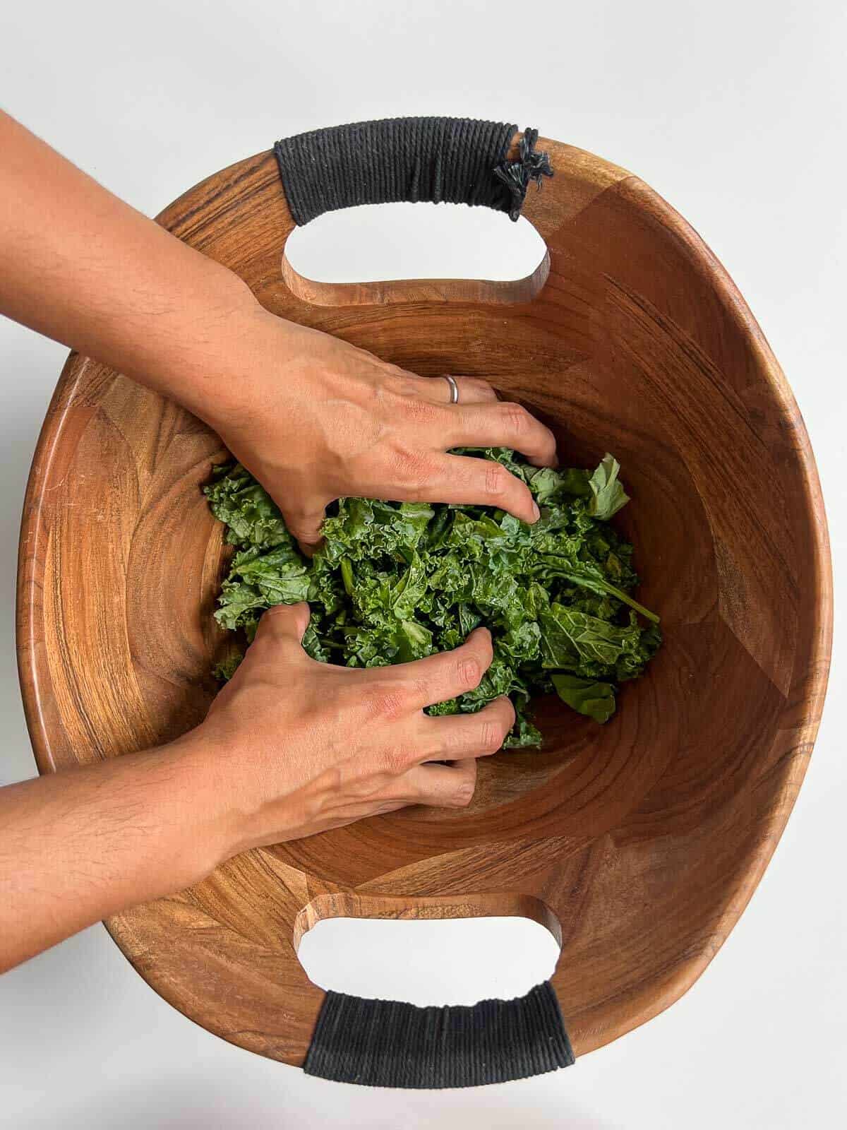 massage kale