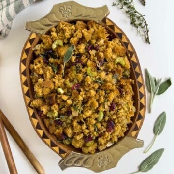 vegan cornbread stuffing.