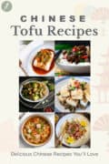 chinese tofu recipes pin.