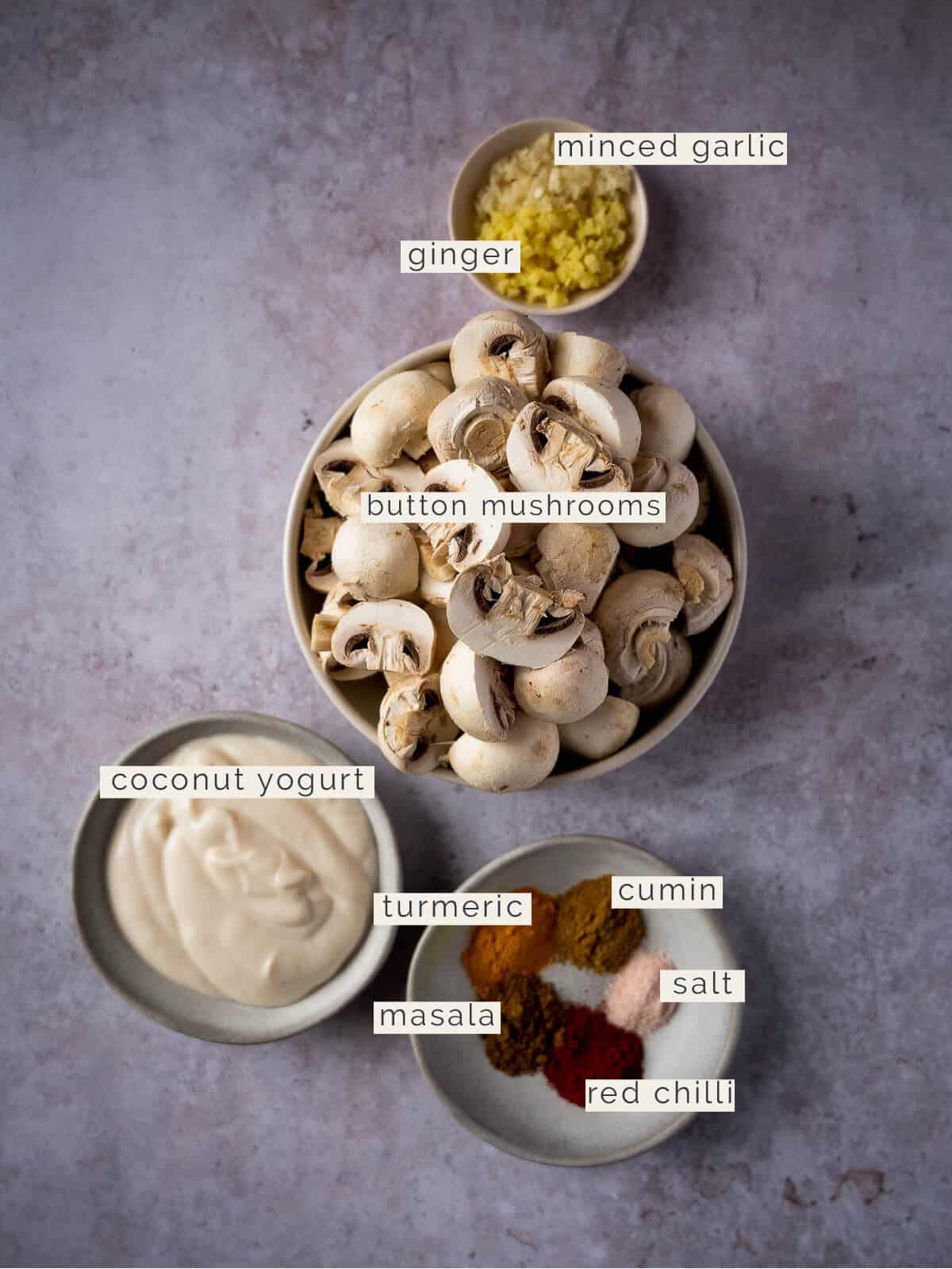 marinated mushrooms ingredients.