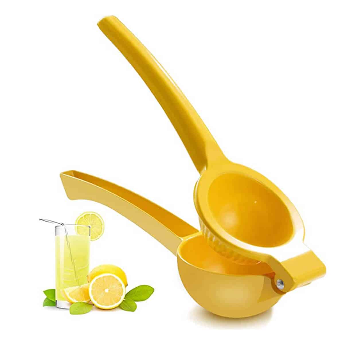 yellow lemon press.
