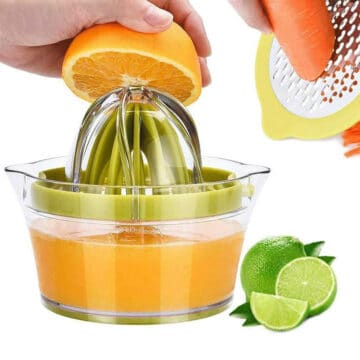 manual citrus juicer.