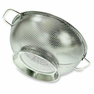 pasta strainer.