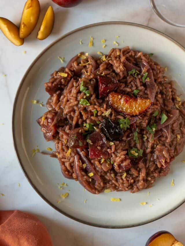 Red Wine Risotto