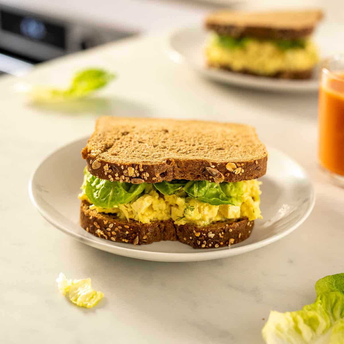 Vegan Egg Salad Sandwich Recipe | Our Plant-Based World