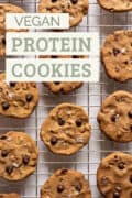 vegan protein cookies recipe pinterest.