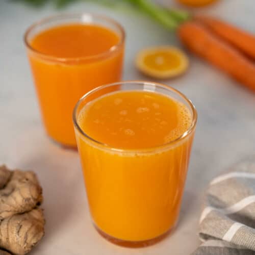 Orange Carrot Juice Juice (Detox Drink)