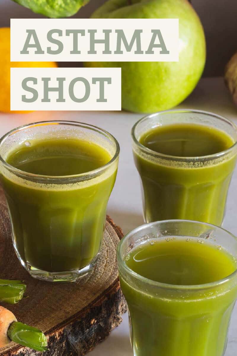 Apple Lemon Carrot and Spinach Juice Shots