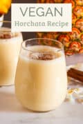 horchata with almond milk pin.