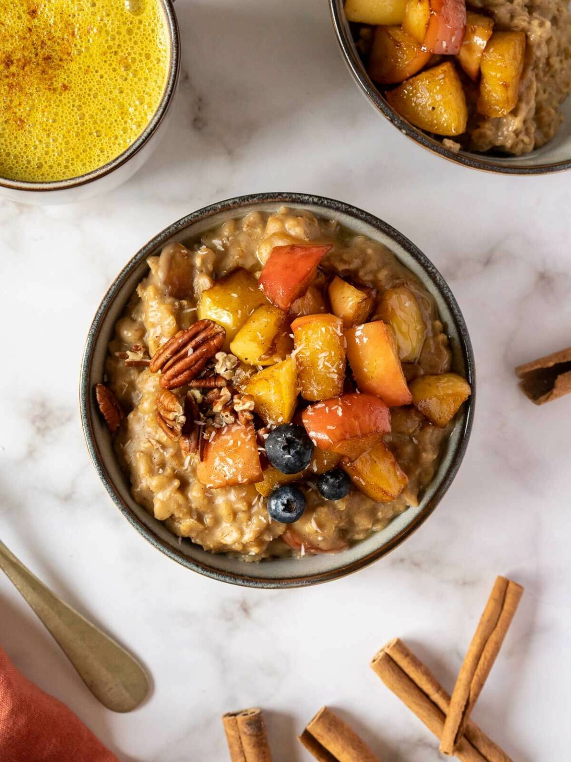 Brown Sugar Cinnamon Oatmeal Recipe (Vegan + GF) | Our Plant-Based World