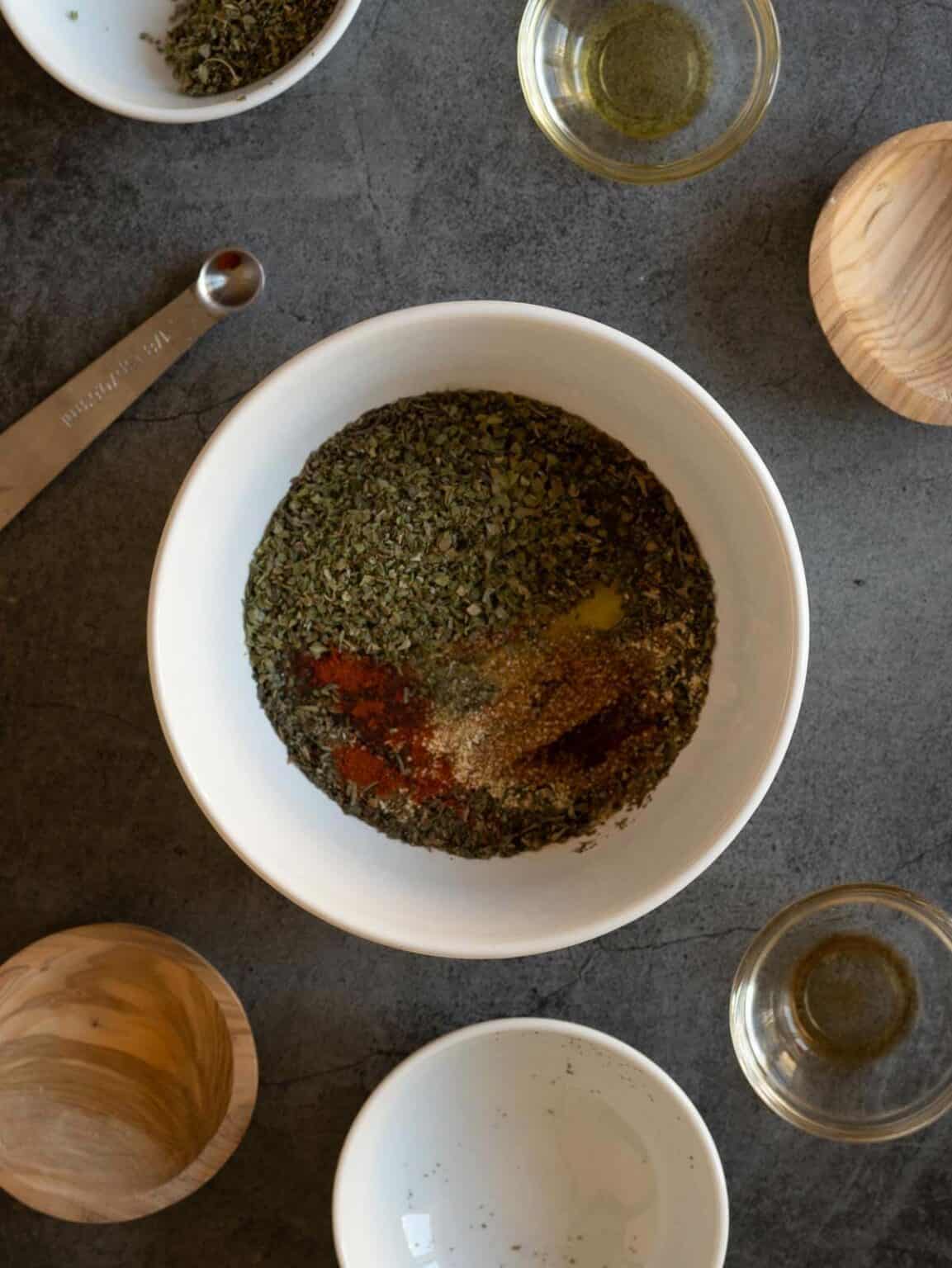 Crispy Air Fryer Tofu Nuggets with Mediterranean Marinade