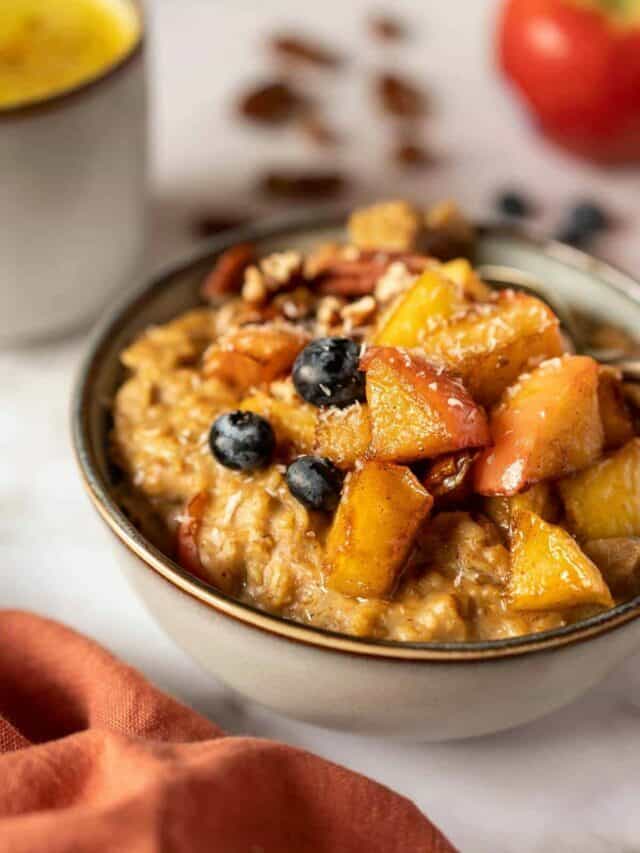 Brown Sugar Cinnamon Oatmeal Breakfast